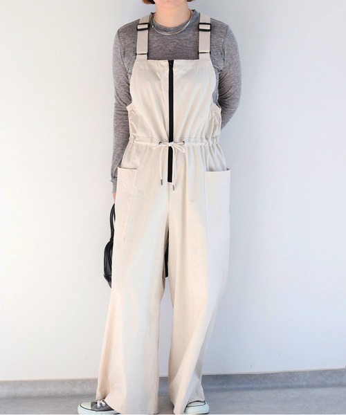 cepo（セポ） サロペット オーバーオール ミリタリードロスト