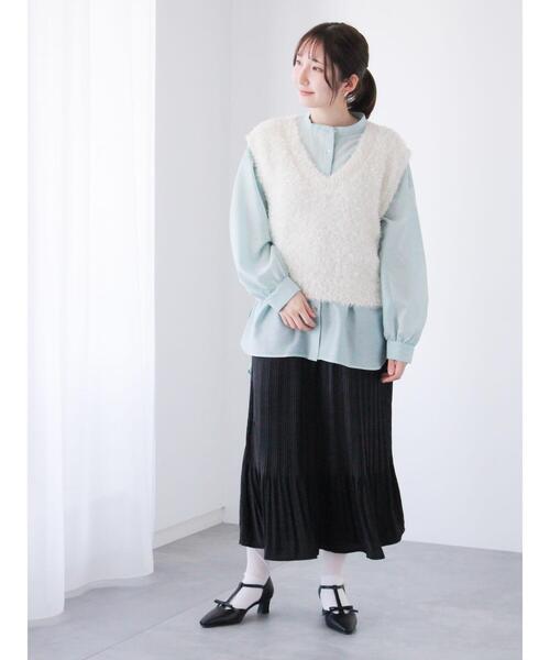theory luxe✨YANA PEARL GGT　バンドカラーシャツ　38 theory luxe セオリーリュクス YANA PEARL GGT バンドカラー