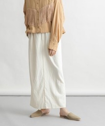 スカート ダブルボタンIラインスカート｜ZOZOTOWN Yahoo!店