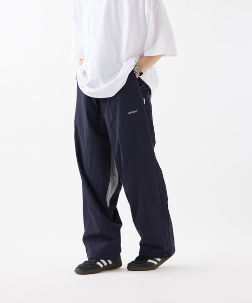 新品同様　メルタム　ベンチレーションナイロンパンツ　ブラック　サイズ3 （L） meltum（メルタム） パンツ VENTILATION WIDE PANTS / ベンチ