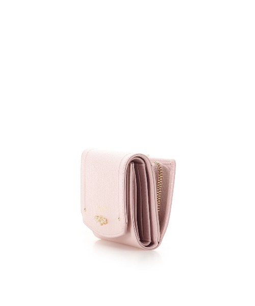 【Samantha Thavasa Petit Choice】フラワーアーチ 折財布 Samantha Thavasa Petit Choice 財布 フラワーアーチ 折財布