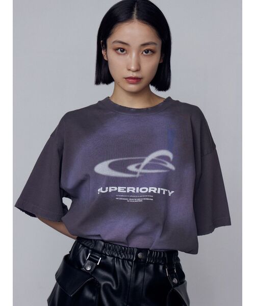 EMODA  レディース　Tシャツ　ブラック EMODA（エモダ） tシャツ タンクレイヤードスキントップス レディース