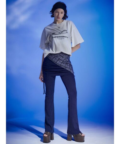 EMODA 新作　Tシャツ エモダ EMODA メタルロゴTシャツ （ホワイト） -ファッション