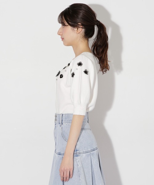 JILLSTUART❤︎大人可愛いふわふわニット JILL by JILL STUART｜◇ホイップフリルlittle knit | Rakuten