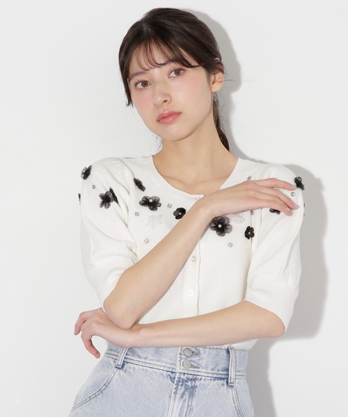 ジルスチュアート♡アネリリブニット/タイト/トップス/プルオーバー/長袖 JILL by JILL STUART｜スキッパーニットトップス | Rakuten
