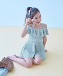水着 2WAYで着られる UVカット ワンピー...の詳細画像2
