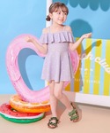 水着 2WAYで着られる UVカット ワンピー...の詳細画像5