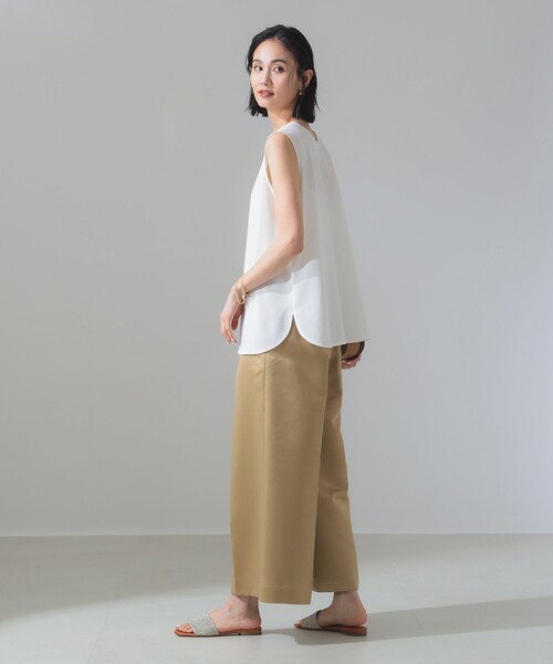 ブラウス シャツ 2WAY ノースリーブブラウス「手洗い可」 レディース