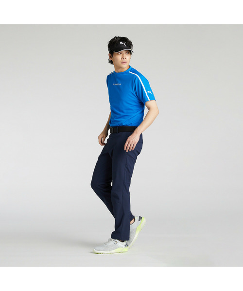 PUMA（プーマ） tシャツ メンズ ゴルフ SB ライン スリーブ モック