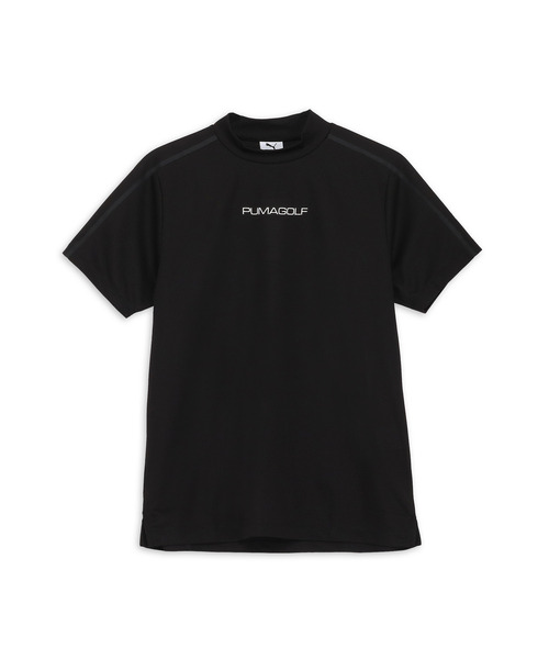 PUMAゴルフ【L】PUMA　EGW モックネック半袖シャツ PUMAゴルフ【L】PUMA EGW モックネック半袖シャツ メンズ ゴルフ
