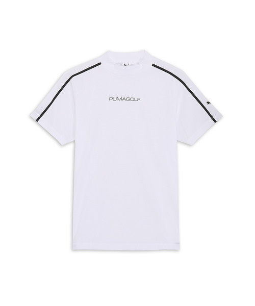 PUMA（プーマ） tシャツ メンズ ゴルフ SB ライン スリーブ モック