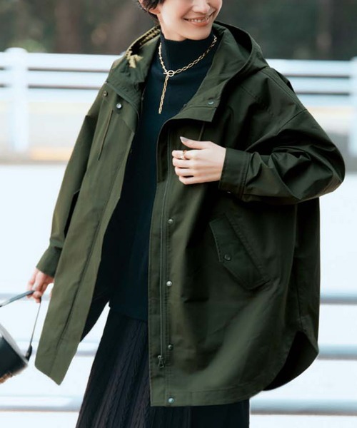 【極上美品】HERMESマルジェラ期エンブロイダリーキルティングコートカーキ HERMES(エルメス) / マルジェラ期/エンブロイダリーキルティングコート