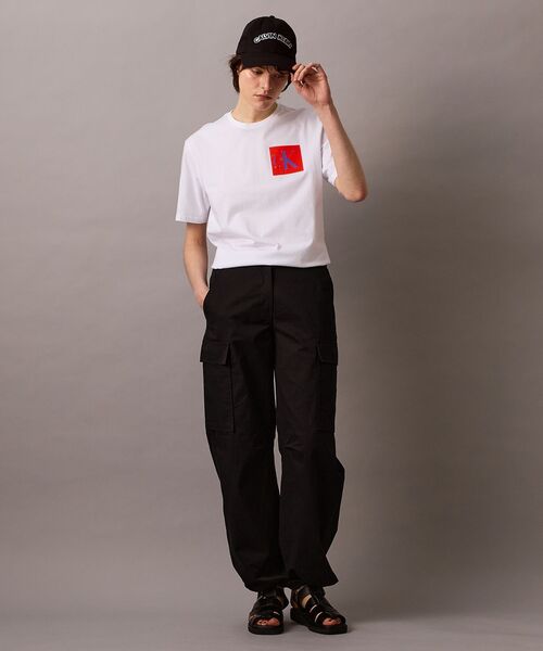 Klien】男女兼用★カーゴ バンディング チノパンツ CalvinKlien】男女兼用☆カーゴ バンディング チノパンツ