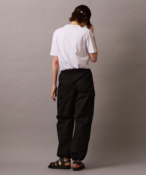 【aco】美品　Nala チノパンツ　ブラック　S Calvin Klein チノパン ストラクチャード ツイルカーゴパンツ