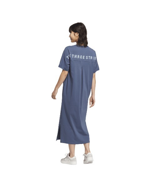 【新品未使用タグ付き】adidas Tシャツ　ワンピース　プリーツ　白 Mサイズ adidas Tシャツワンピース 【新品未使用タグ付き】 - メルカリ