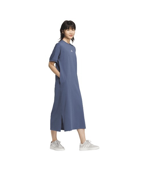 すぐにお届け！adidas Contempo プリーツ Tシャツ ワンピース org.jpg
