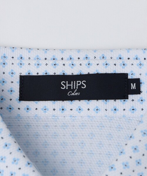 ポロシャツ SHIPS Colors:「吸水速乾」カノコ プリント ワイドカラー ポロシャツ メンズ | SHIPS Colors | 07