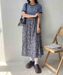 ワンピース 夏 半袖 ●ひんやり ウエストシャ...の詳細画像5