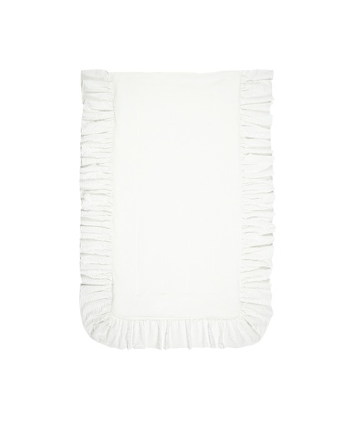 francfranc　ベッドパッド　セミダブル　新品未使用　ギャザー　ホワイト Francfranc ベッド 寝具 ふわろ 夏でもさらっともちもち ベッド
