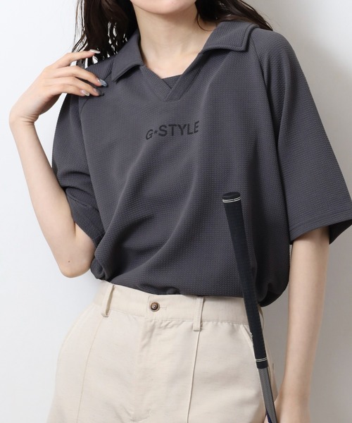 FUNALIVE（ファンアライブ） tシャツ ドライ ストレッチ 襟付き 半袖 T