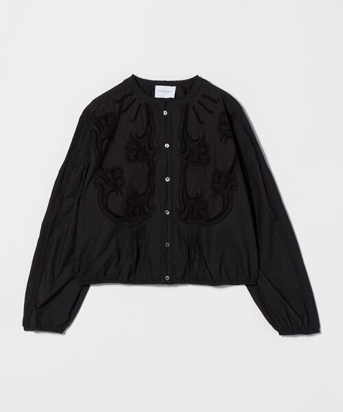 UNITED ARROWS｜ポプリン エンブロイダリー ブラウス | Rakuten