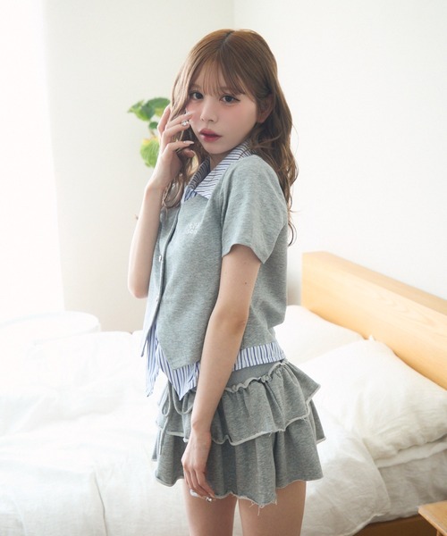 TITTY＆CO. tシャツ レイヤードセーラーT レディース : ZOZOTOWN