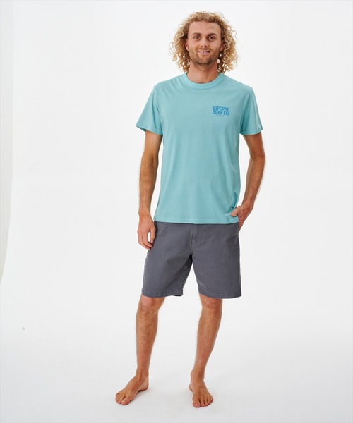 「RIP CURL」 半袖Tシャツ LARGE ナチュラル メンズ