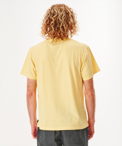 「RIP CURL」 半袖Tシャツ LARGE ナチュラル メンズ