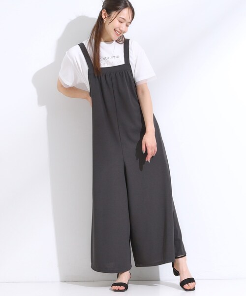 SHOO・LA・RUE（シューラルー） サロペット オーバーオール 「洗える/S