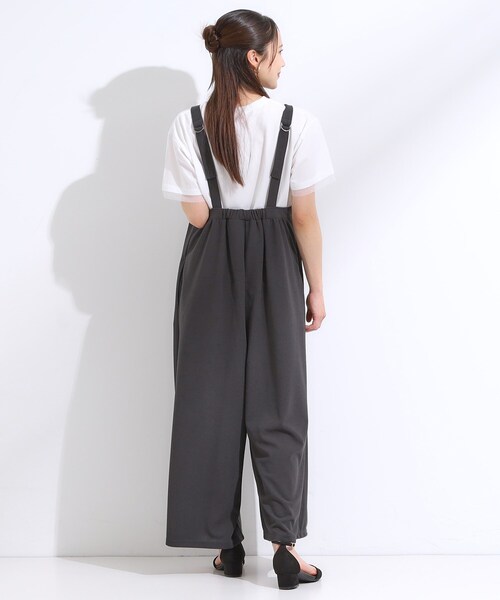 SHOO・LA・RUE（シューラルー） サロペット オーバーオール 「洗える/S