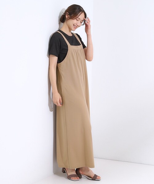 SHOO・LA・RUE（シューラルー） サロペット オーバーオール 「洗える/S