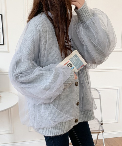 ABITOKYO（アビトーキョー） ニットカーディガン FREE グレー