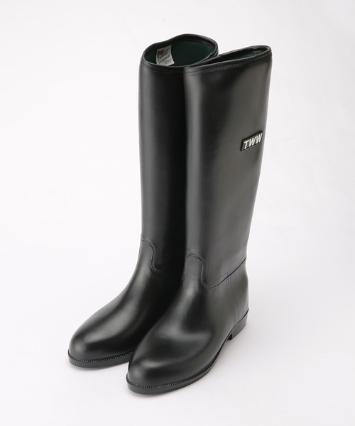【新品・未使用】トラディショナルウェザーウェア　レインブーツ　ブラック　37 TRADITIONAL WEATHERWEAR（トラディショナル ウェザーウェア
