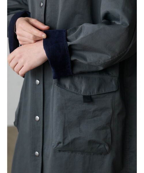 MidiUmi（ミディウミ） コート アウター ハンティングロングコート