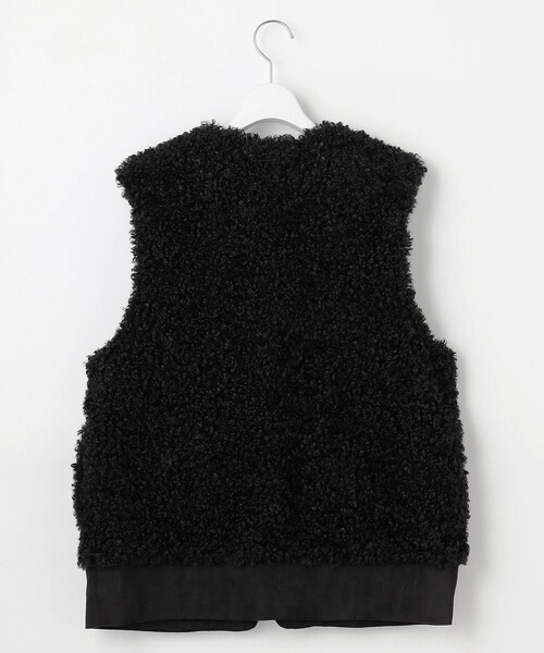 自由区 ベスト ジレ カルガンラムエコファー レディース : ZOZOTOWN