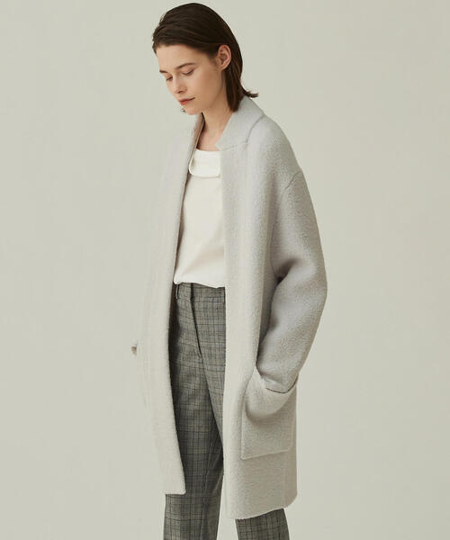 DES PRES（デプレ） コート 36 ホワイト系その他 レディース