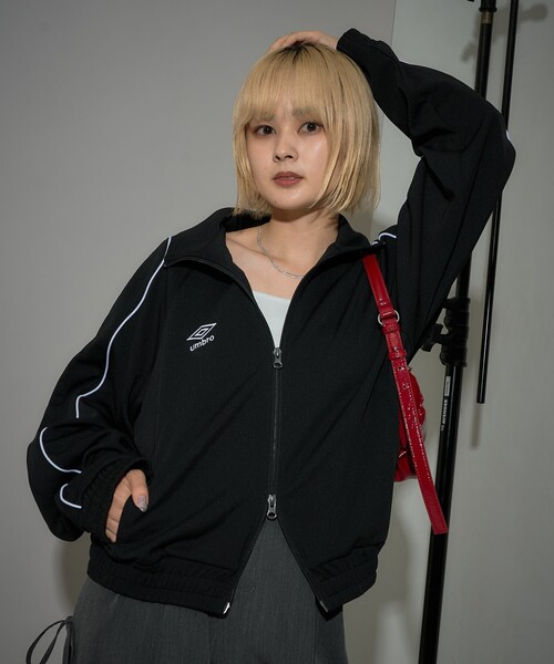 UMBRO x PUBLUX/トラックジャケット UMBRO × PUBLUX/アンブロ パイピング ジャージー トラック