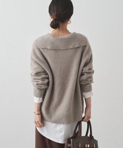 Loungedress（ラウンジドレス） ニット セーター FURウールスキッパー