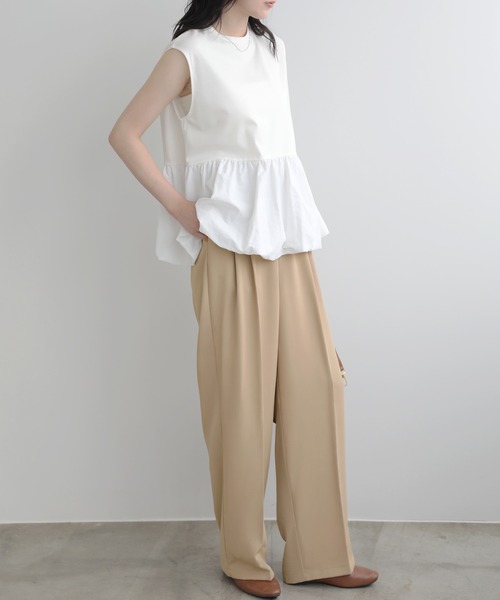 SUNFLOWER EIGHT（サンフラワーエイト） パンツ ダブルタックワイド