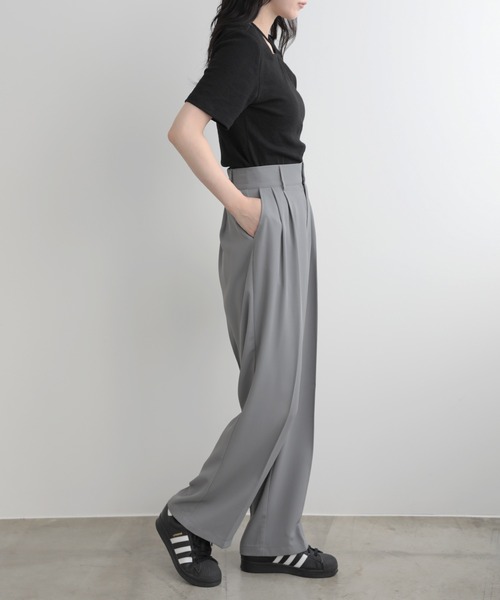 SUNFLOWER EIGHT（サンフラワーエイト） パンツ ダブルタックワイド