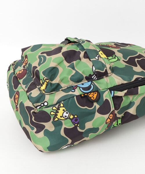 【美品】BABY MILO　BAPE　バックパック　リュック　総柄 BABY MILO® STORE Hard medium backpack | Bape official