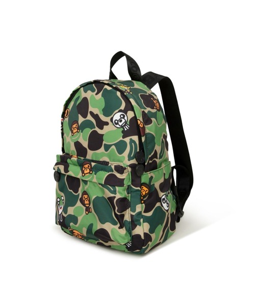 【美品】BABY MILO　BAPE　バックパック　リュック　総柄 A BATHING APE デイバック リュック BABY MILO MINI BACKPACK #1