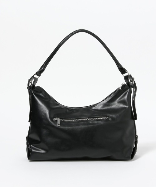 Heather（ヘザー） ショルダーバッグ バッグ フェイクレザーハーフ