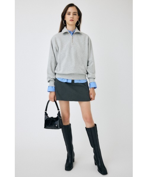 MOUSSY（マウジー） ブーツ 「25年AW新作」SQUARE TOE ロングブーツ