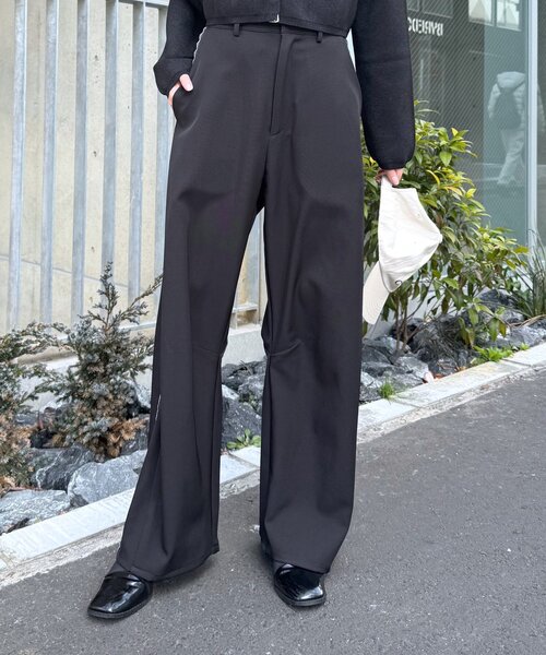 M-LINE パンツ 「mline」「新色BRN登場！」レースレイヤード