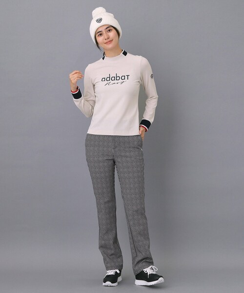 adabat（アダバット） tシャツ 「ADABAT NAVY」「吸湿発熱」サーモ