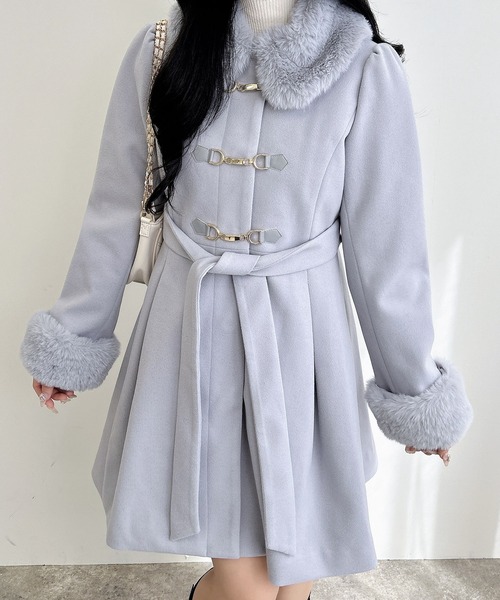 INGNI（イング） コート アウター ビット付ドーリーコート レディース