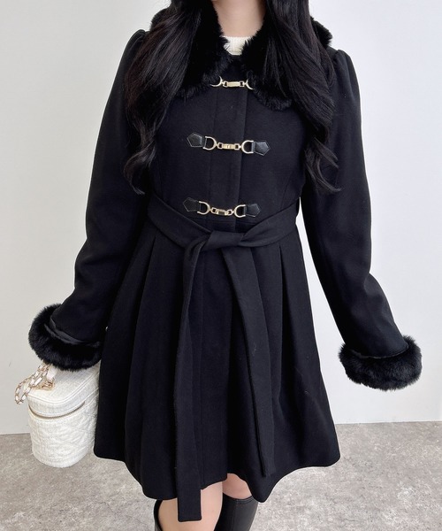 INGNI（イング） コート アウター ビット付ドーリーコート レディース