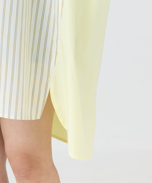 「MILKFED.」 半袖シャツ ONE SIZE イエロー レディース_画像9