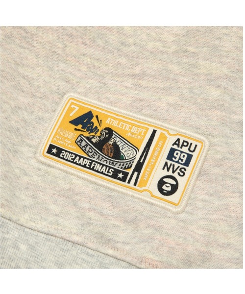 トレーナー スウェット AAPE CREW NECK SWEAT メンズの画像